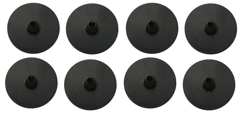 Chywcar Leaf Spring Helper Insulator Pad Bushings 2C3Z5586AA Compatible with Ford 20002019 FSeries ESeries 8Pcs Black - Image 2