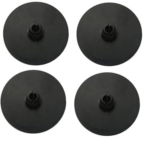 Chywcar Leaf Spring Helper Insulator Pad Bushings 2C3Z5586AA Compatible with Ford 20002019 FSeries ESeries 8Pcs Black - Image 3