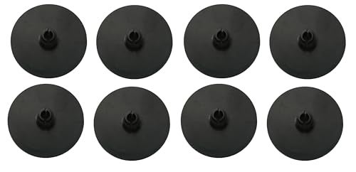 Chywcar Leaf Spring Helper Insulator Pad Bushings 2C3Z5586AA Compatible with Ford 20002019 FSeries ESeries 8Pcs Black - Image 1