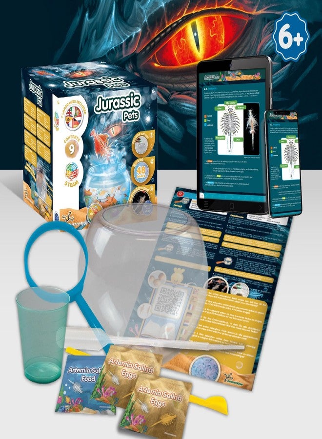 Science4you Jurassic Pets (Triops Family) - Water Dragons Kit, Grow Your Own Aquatic Sea Creatures, Science Kits for Kids Age 6+, Toys and Games, Gifts for 6+ Year Old Boys and Girls - Image 2