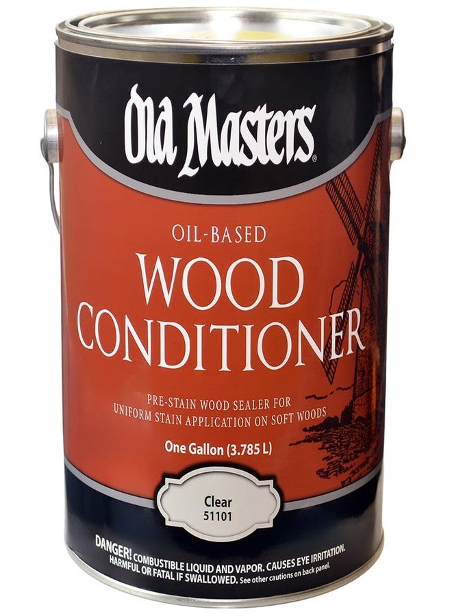 Old Masters 1 gal Old Masters 51101 Clear Old Masters Oil-Based Wood Conditioner, Low VOC - Image 1