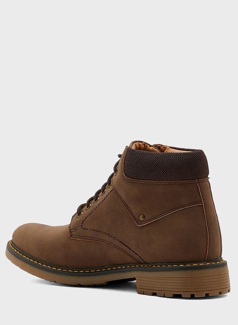 Robert Wood Casual Nubuck Boots - Image 3