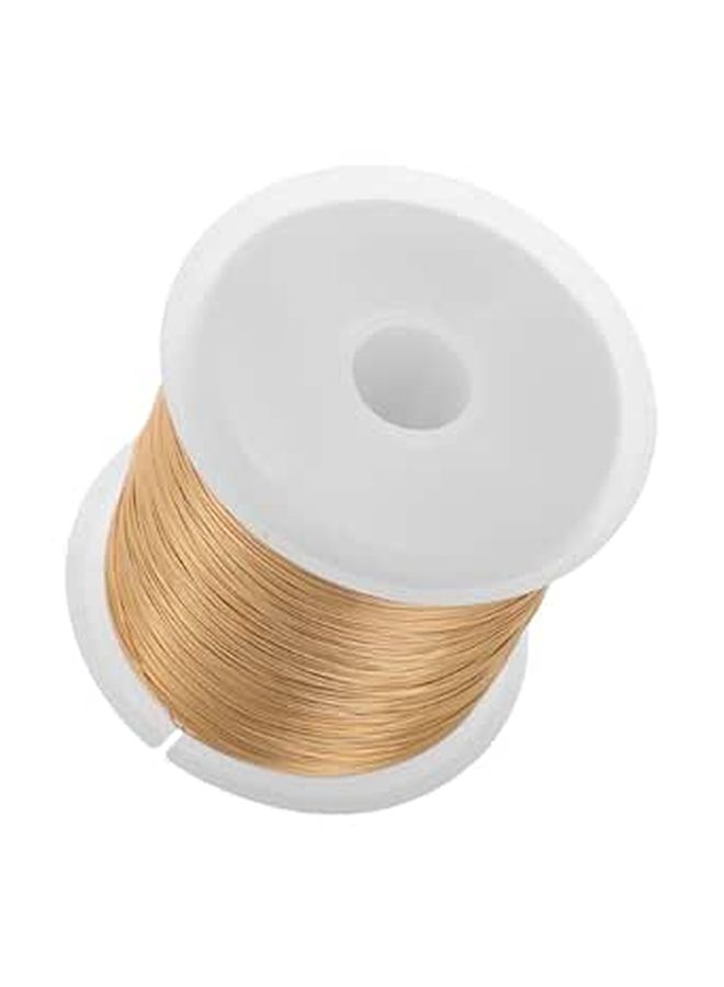 Yarn 0.3mm 100m Copper Wire Roll for Jewelry Bracelet Making Beading Supply - Image 1