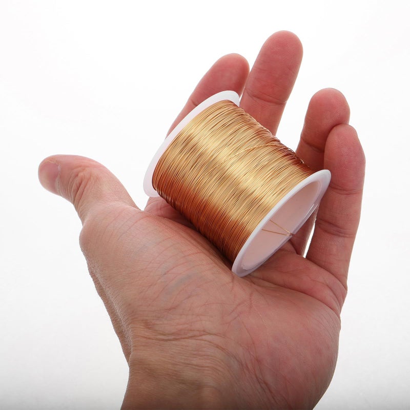 Yarn 0.3mm 100m Copper Wire Roll for Jewelry Bracelet Making Beading Supply - Image 4