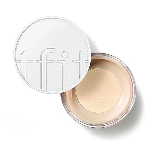 TFIT Translucent Set Finishing Powder Sebum Control Face Loose Powder Matte Silky Finish Lightweight Longlasting Korean Makeup Setting Powder 21 Medium Beige 024 Oz - Image 1