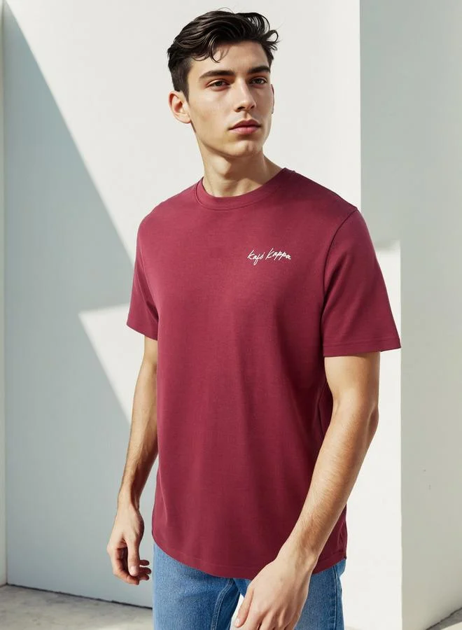 Kappa  Kappa Logo Print T-shirt for Men | Best Price UAE