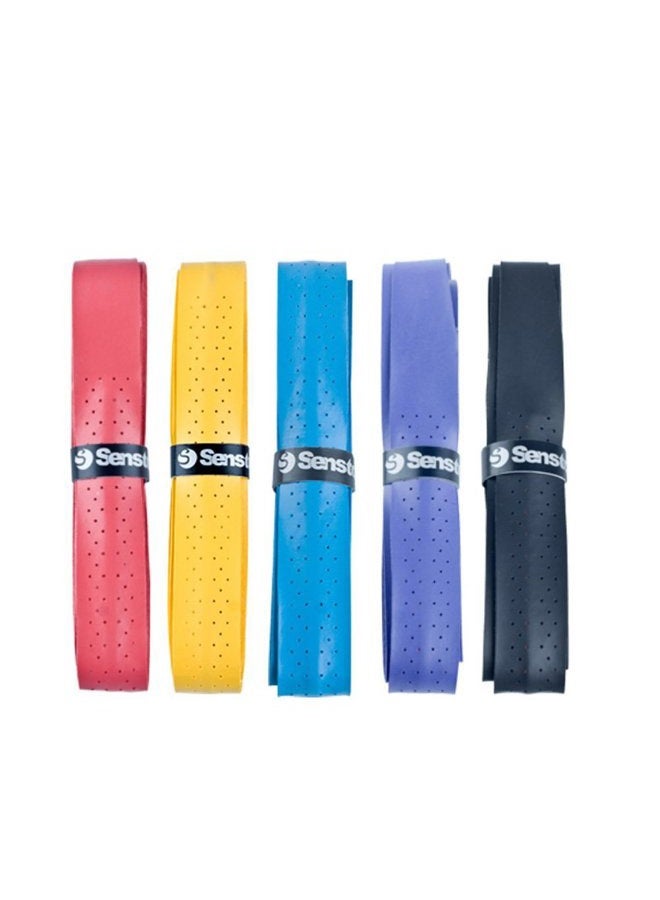 Senston New Racket Grip Anti Slip Perforated Super Absorbent Tennis Overgrip Badminton Overgrip Pickleball Overgrip.5 Pack. - Image 2