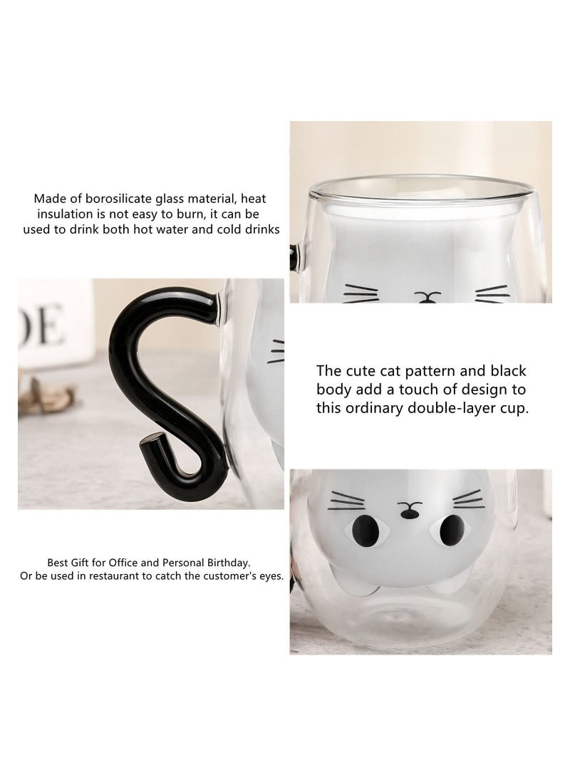 Y&D Double-Walled Glass Tea Cup Lovely Coffee For A Woman'S Wife And Mother Her Teacher Friend  - Image 4