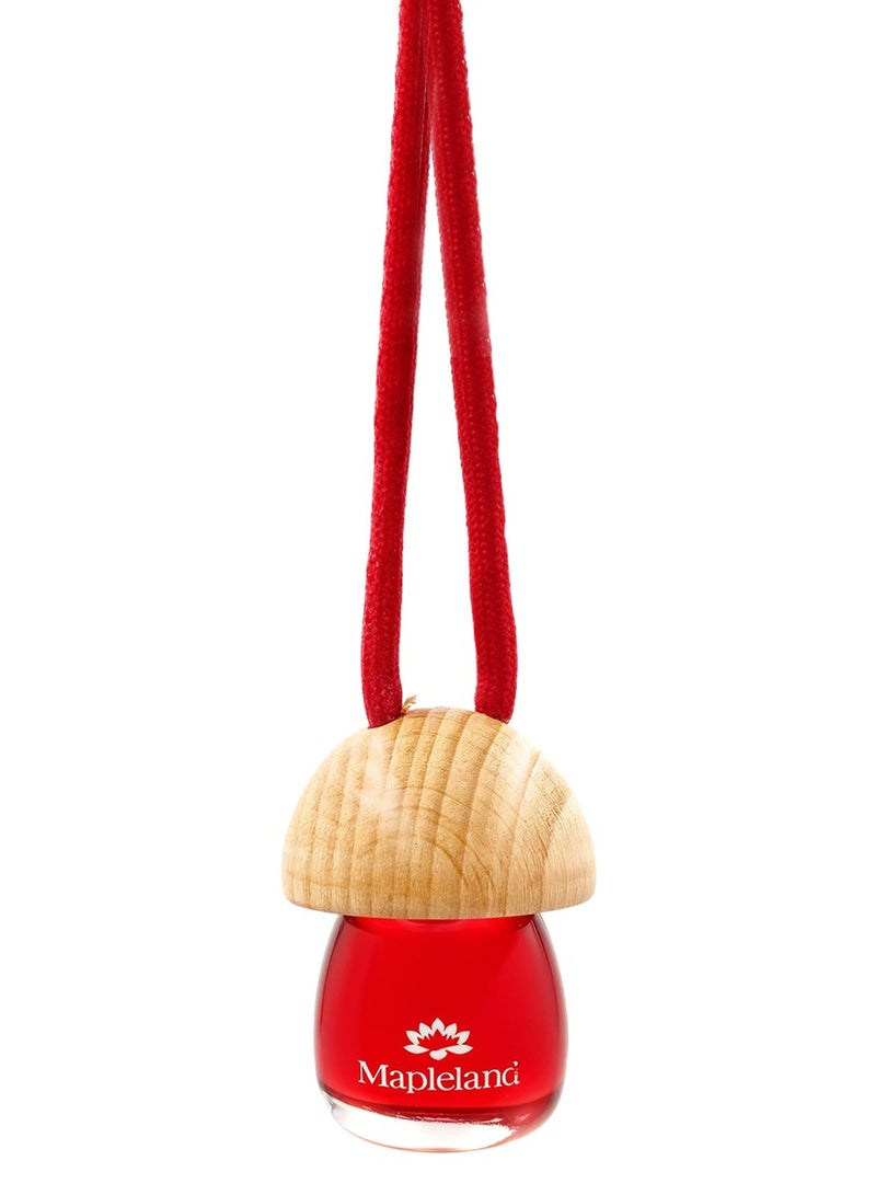 Generic Hanging Air Freshener with Wooden Cap and Strawberry Scent – 10ml - Image 2