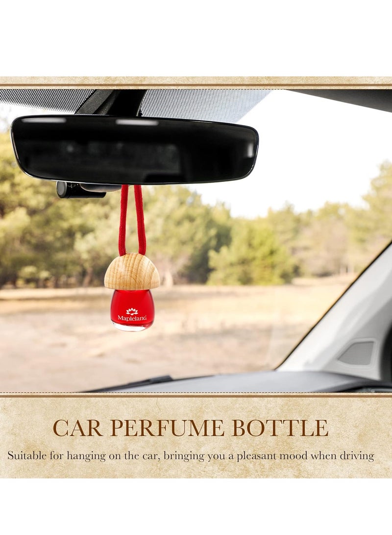 Generic Hanging Air Freshener with Wooden Cap and Strawberry Scent – 10ml - Image 3