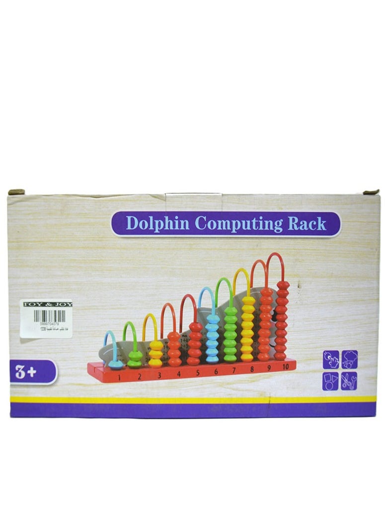 Dolphin-shaped mental arithmetic game 