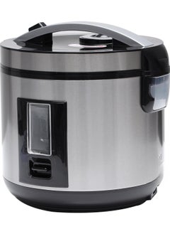 Generic 700W 4L Stainless steel smart rice cooker nonsticked inner pot Electric rice cooker color Silverblack  - Image 1