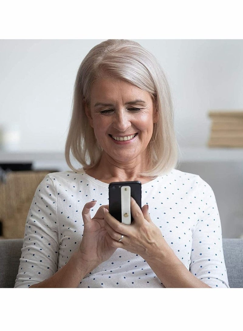 Excefore 6 Pieces Phone Grip Holder Cell Phone Grip Strap Telescopic Phone Finger Strap Stand - Image 4