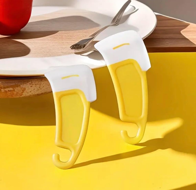 TURBID Silicone Pan Scraper - Non-Stick Dish Cleaning Spatula for Kitchen, Pots and Pans Cleaning Tool, Multipurpose Kitchen Gadget and Accessory., Small, Yellow. (2) - Image 5