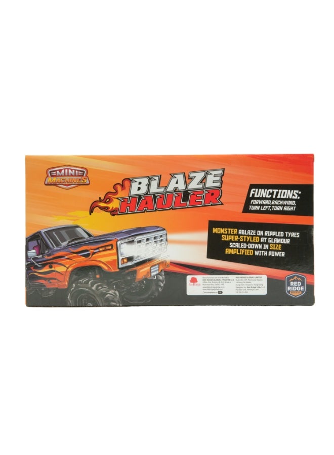 Mini Machines Mini R/C 1.64 Blaze Hauler Usb Ch. (Yellow/ Black) | Multi Directional | R/C Remote Control | USB Charging | Age 3+ - Image 4