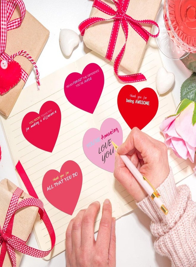 DERAYEE 24PCS Valentine’s Day Heart Shaped Sticky Notes - Image 5