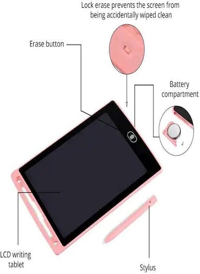 VICORP Multipurpose Digital Paperless Magic LCD Slate & to-Do List Notepad | 8.5-Inch Electronic Writing Tablet | Reusable Doodle Board with Stylus | Ultra-Thin LCD Screen for Notes - Image 5