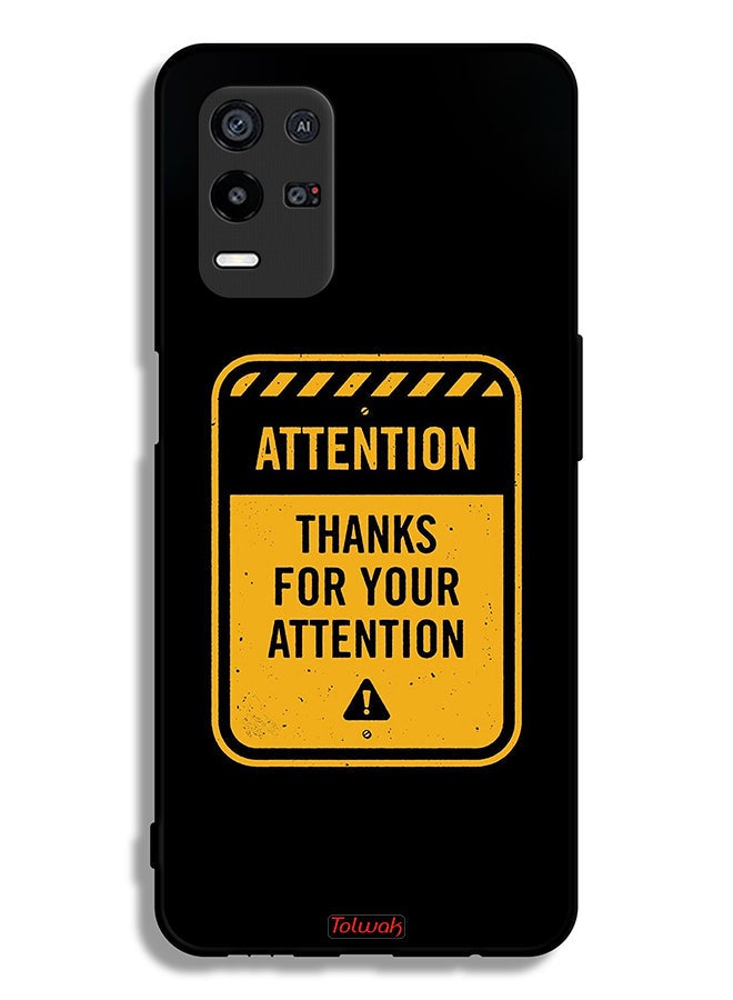 Tolwak Oppo K9x Protective Case Cover Thanks For Attention - Image 2