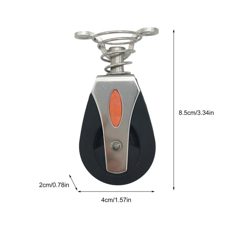 Stainless Steel Pulley For Fitness Equipment Balance Build Tool 3 Standing Sitting Box Daily Utility Yoga Studio Apartment Balcony - Image 3