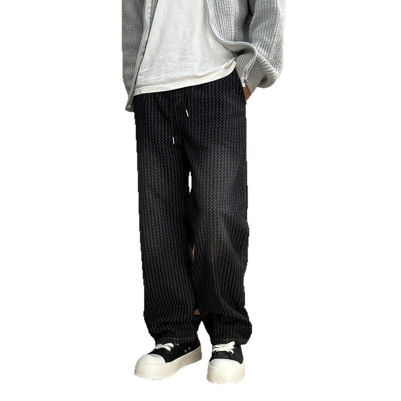 Unisex Classic Denim Jeans Loose Fit Daily Outdoor Wear - Image 5