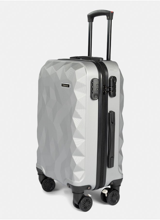 Hammer Hammer Luggage Size 20" Diamond - 100% Pure ABS Material - One Year Warranty + 2 Year Free Maintenance  - Image 2
