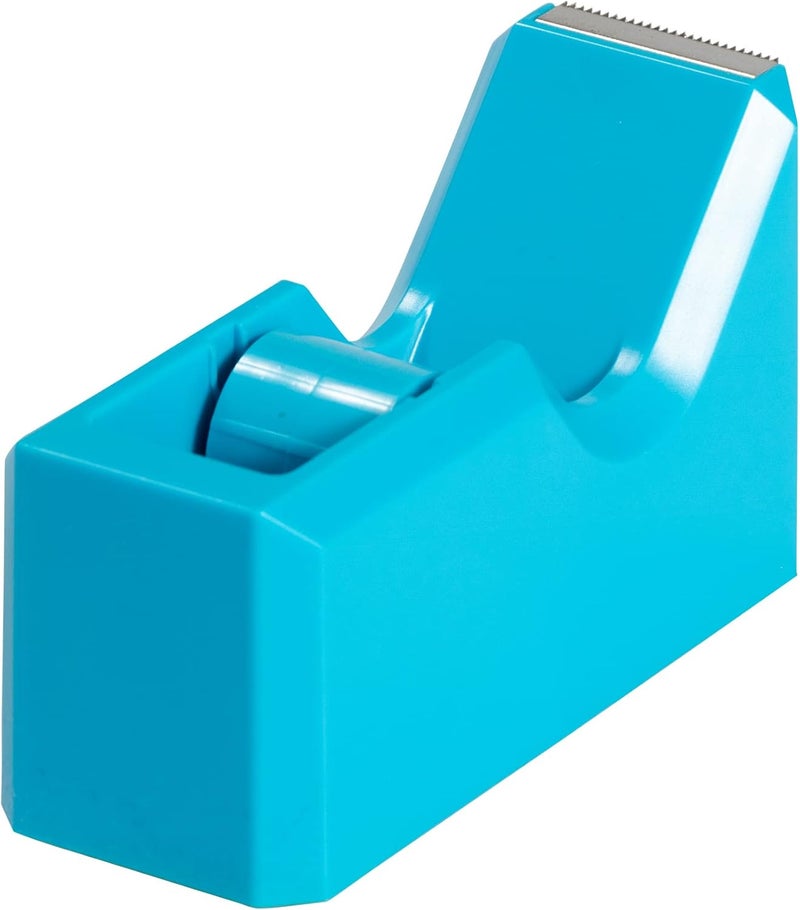 JAM Paper Colorful Desk Tape Dispensers - Blue - Sold Individually - Image 3