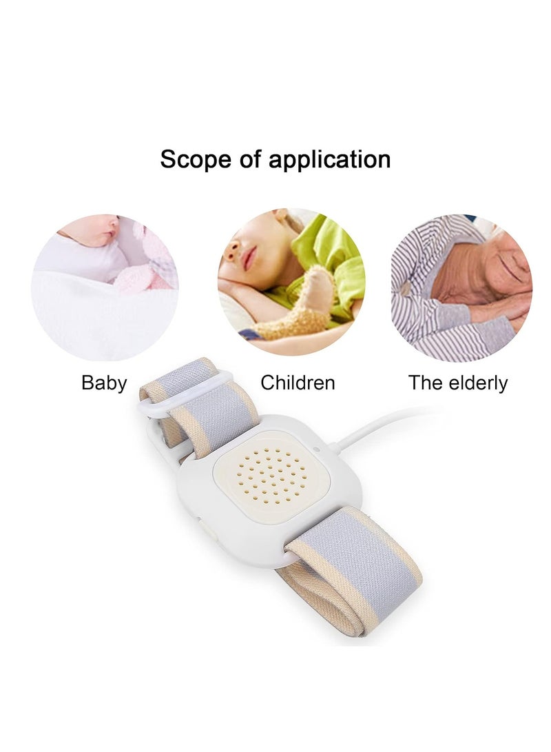 Electric Bedwetting Alarm Abdominal Safety Material High Sensitivity Bedwetting Sensor Alarm Night Bedwetting Training for Children and Elderly - Image 5