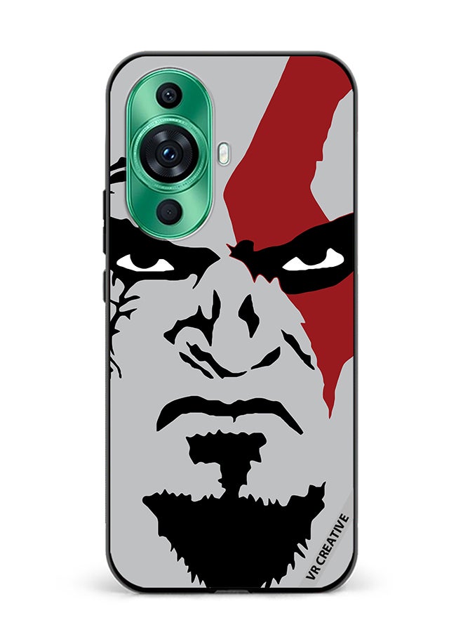 VR CREATIVE Protective Case Cover For Huawei nova 11 Ultra Face God Of War Design Multicolour - Image 1
