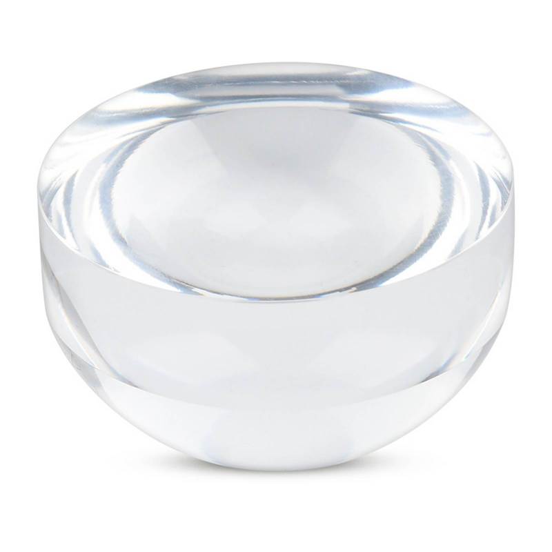 6X Optical Magnifier Dome Portable Paper Reading Acrylic Magnifier - Slide Magnifier for Newspaper Magazine Map Book - Image 1
