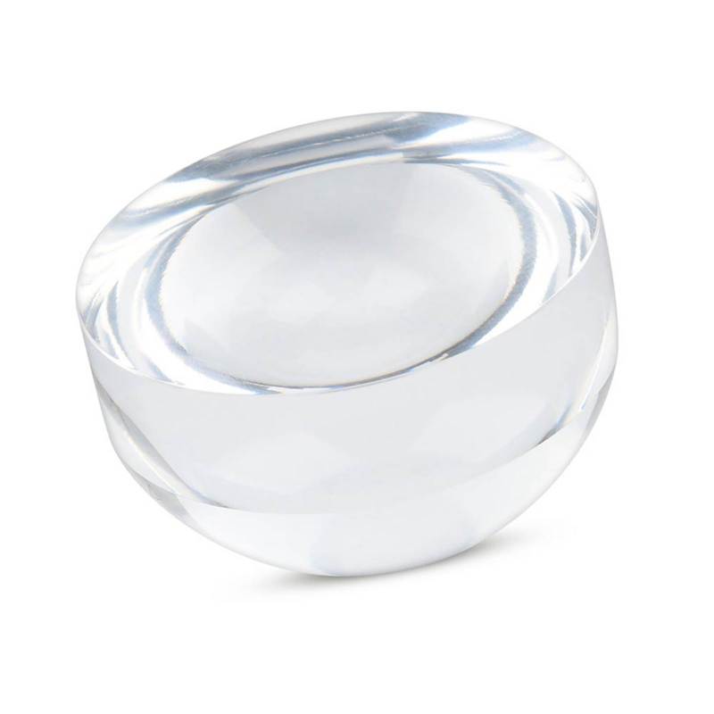 6X Optical Magnifier Dome Portable Paper Reading Acrylic Magnifier - Slide Magnifier for Newspaper Magazine Map Book - Image 3