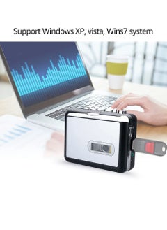 Generic Cassette Tape Music Audio Converter Player Save MP3 File to USB Flash  - Image 2