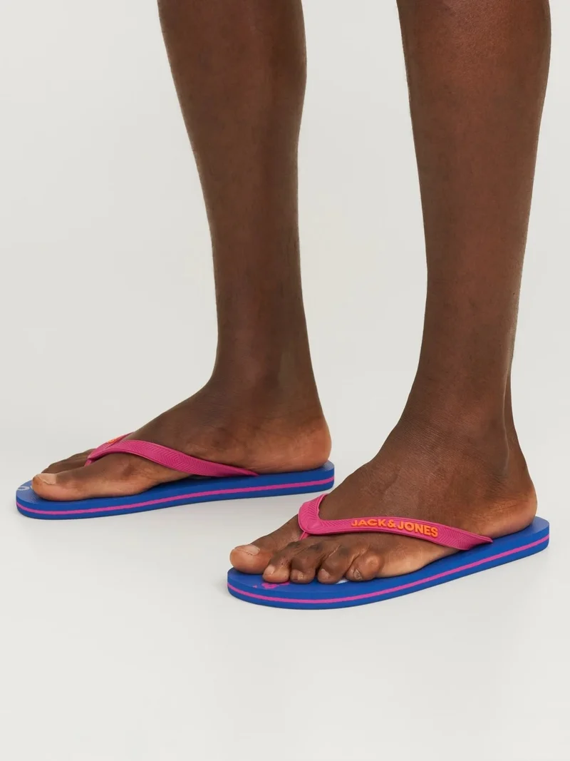 جاك & جونز Jfwbright Logo Flip Flop Men's Slippers