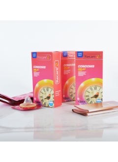 Recare 12pcs Recare Delay Flat Condom   Prolong Pleasure, Ensure Safety and Comfort  - Image 3