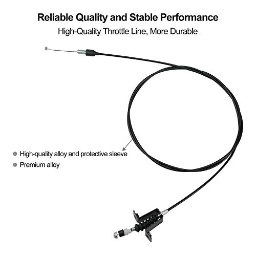 AUGREX 7081709 Throttle Cable for Polaris RZR 800 RZR 800 S 2011 2012 2013 2014 - Image 3
