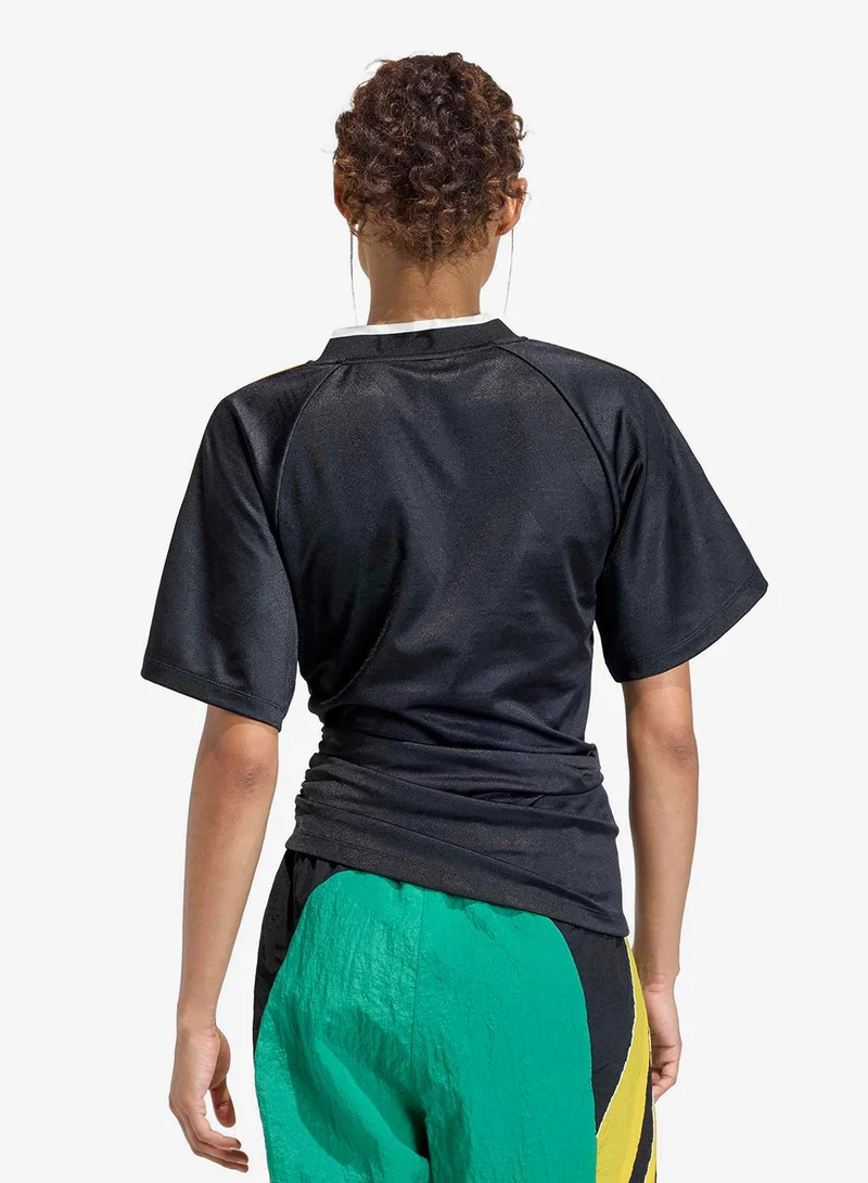 adidas Originals  Rouched Football Jersey for Women | Best Price UAE
