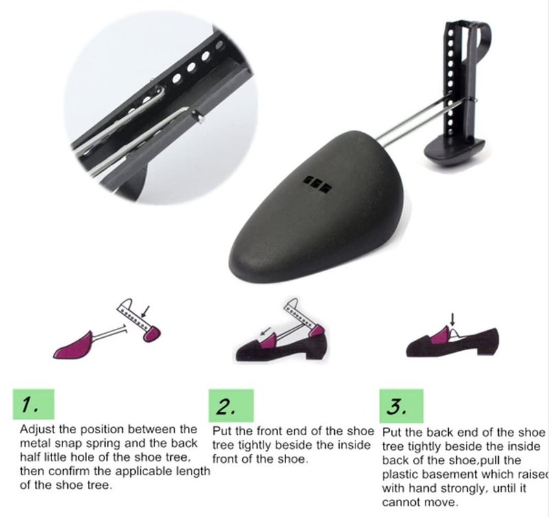 MosQuick ® Shoe Stretcher, Adjustable shoe shaper Shoe Tree Shaper for mens formal shoes, boots, sneakers, closed toe heels - Image 5
