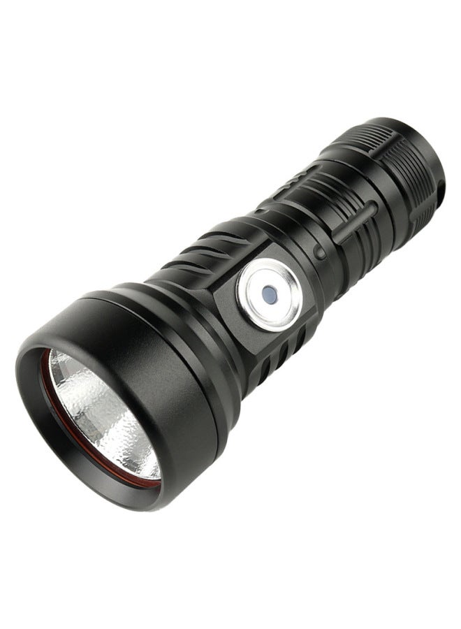 G40 Mini Strong Light 5LED Lamp Portable Flashlight Sst40 Rechargeable Integrated Warehouse 18350 Fixed Focus-Product Specifications:5 Lamp Floodlight Version Red  18350 Short  - Image 5