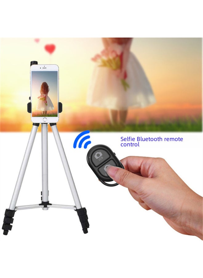 Generic - Mobile Phone Remote Control Wireless Bluetooth Selfie Android Apple For Mobile Phone Selfie Shutter Remote Control Manufacturers-Color:S3 Selfie (carton Packaging) White - Image 1