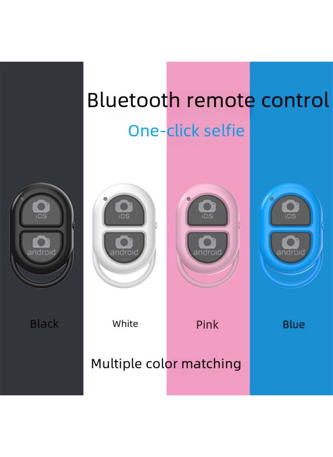 Generic - Mobile Phone Remote Control Wireless Bluetooth Selfie Android Apple For Mobile Phone Selfie Shutter Remote Control Manufacturers-Color:S3 Selfie (carton Packaging) White - Image 1