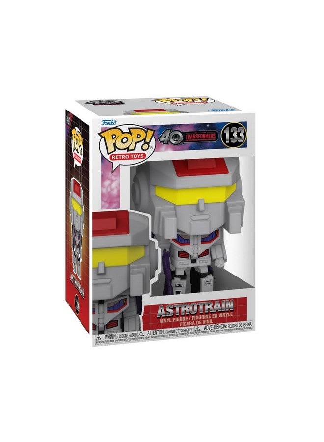 Funko Pop Retro Toys: Transformers: Generation 1-40th Anniversary, Astrotrain - Collectable Vinyl Figure - Gift Idea - Official Merchandise - Toys for Kids & Adults - Action/Adventure Fans - Image 1
