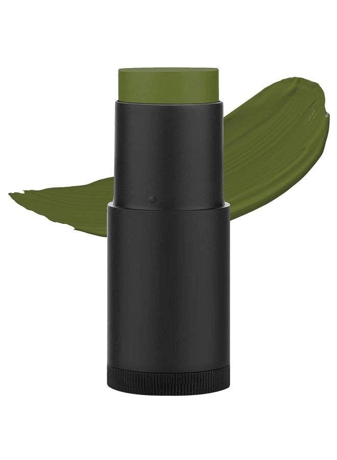 Paezm 1oz Face Body Paint Oil Stick - Non-toxic Cream Blendable Foundation Makeup Sticks SFX Makeup Kit Special Effects for Halloween (Green) - Image 1
