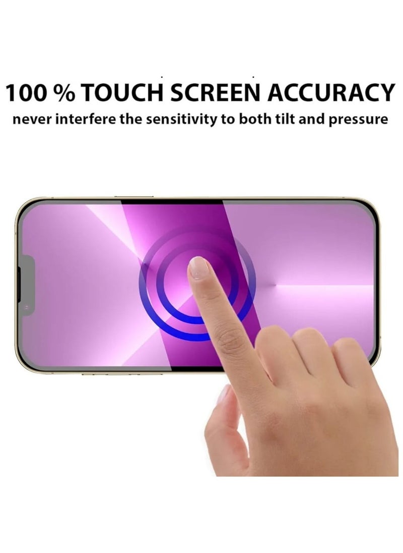 traditious Screen Protector for iPhone 13 & iPhone 13 Pro 6.1-Inch, Premium Tempered Glass Film, Anti-Scratch, Bubble-Free, HD Clarity, Full Coverage Protection  - Image 4