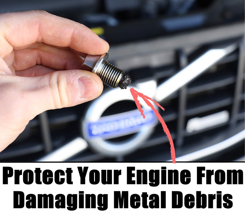 VOTEX - MADE IN USA - DP031 Stainless Steel Engine Neodymium Magnetic Oil Drain Plug fits Harley Davidson/Buell - Part Number 60328-98B / 60328-98A - Image 4