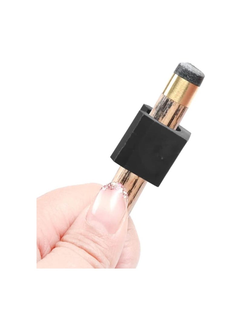 Pool Sticks Holder Mini Billiards Pool Single Holder Plastic Billiards Snooker Cue Locating Clip Holder for Pool Cue Racks Set 10pcs