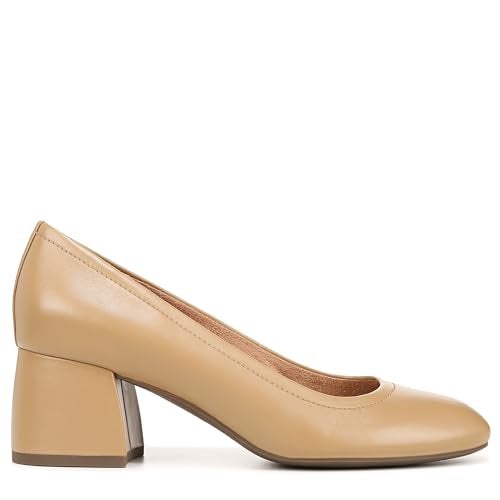 Vionic Women's Monterey Carmel Cushion Heels- Supportive Comfort Shoes That Include a Concealed Orthotic Camel Nappa 6 Medium - Image 3
