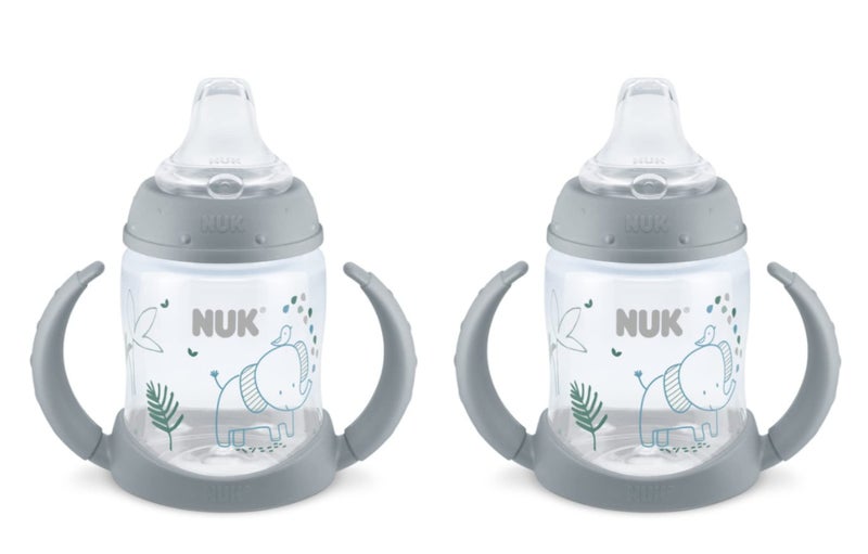 NUK Learner 5 ounce Sippy Cup Elephant Pack of 2