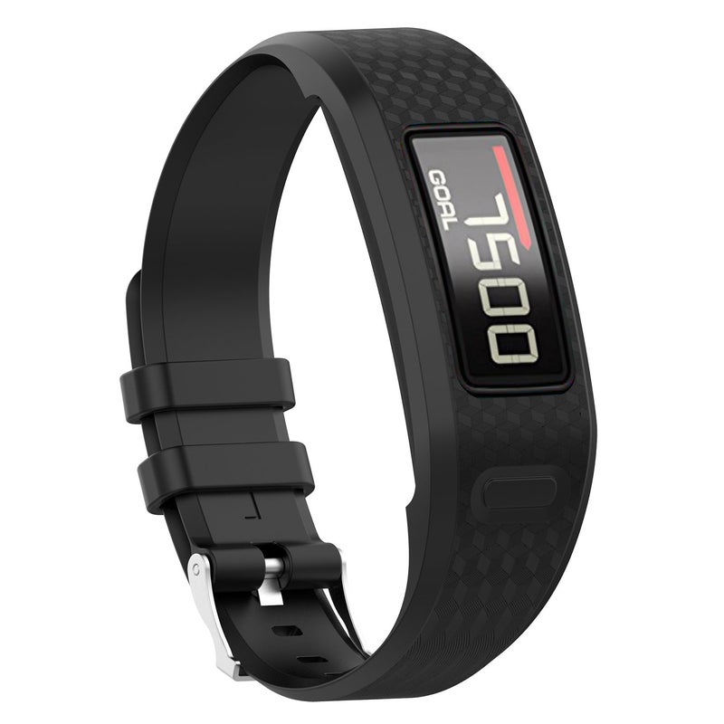 QGHXO حزام QGHXO لجهاز Garmin Vivofit 1 / Vivofit 2، حزام بديل ناعم من السيليكون لجهاز Garmin Vivofit 1 / Vivofit 2 متتبع النشاط، صغير، كبير، عشرة ألوان - Image 5