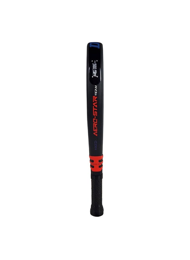 DUNLOP Dunlop Aero Star Padel Racquet Intermediate Advanced 12K Carbon Even Balance Red  - Image 2