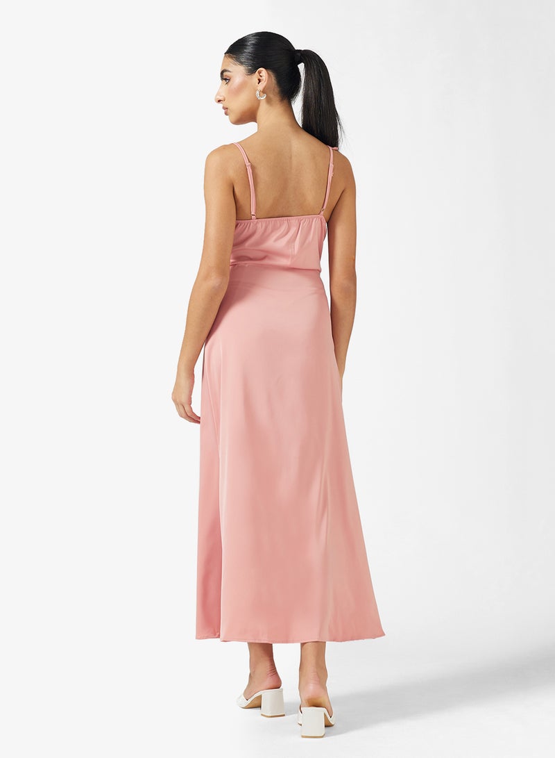 ايلا فستان سليب درابيه - Image 2