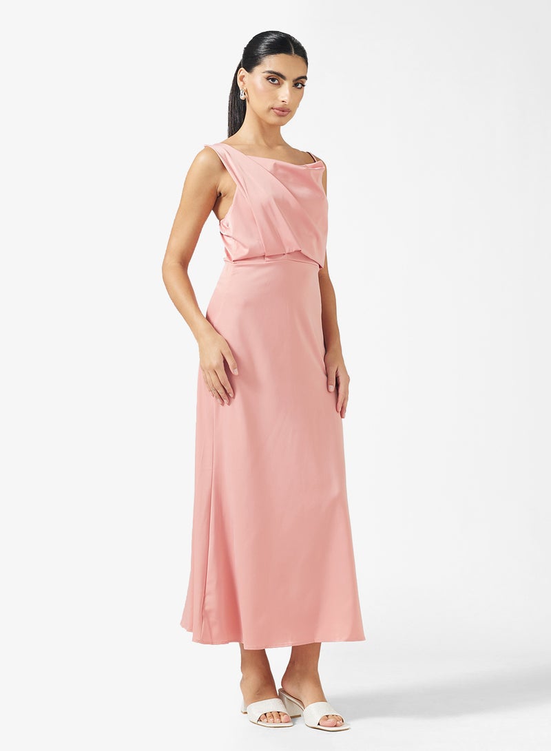 ايلا فستان سليب درابيه - Image 1